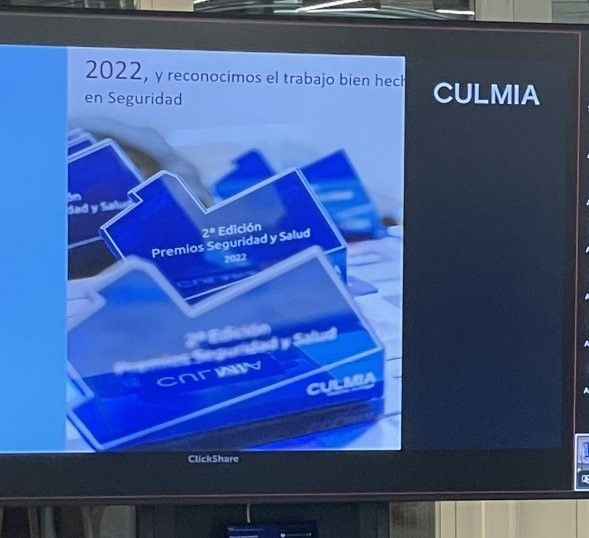 Culmia, ganadora de la segunda edición de los premios Pecha Kucha por el viaje preventivo realizado en seguridad