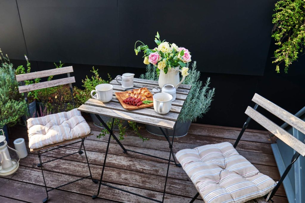 Consejos para organizar una terraza pequeña