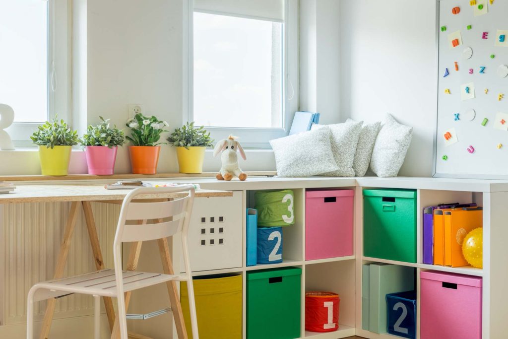 Recomendaciones para ordenar una habitación infantil pequeña