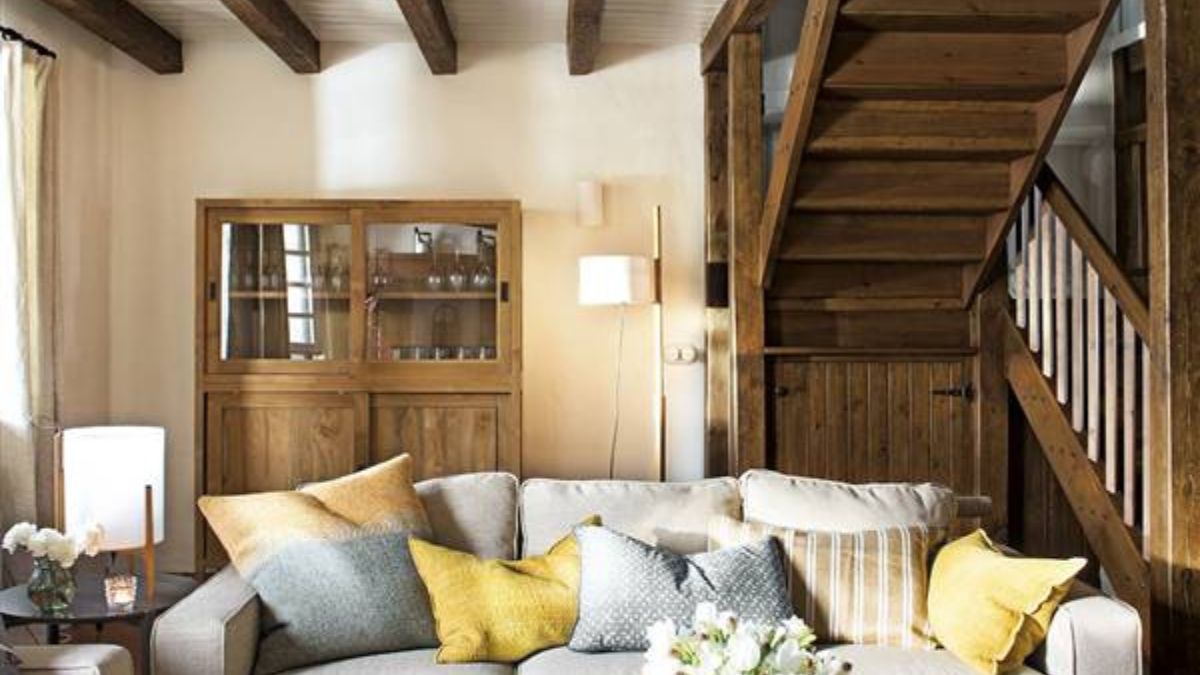 Decoración de un Salón Rústico