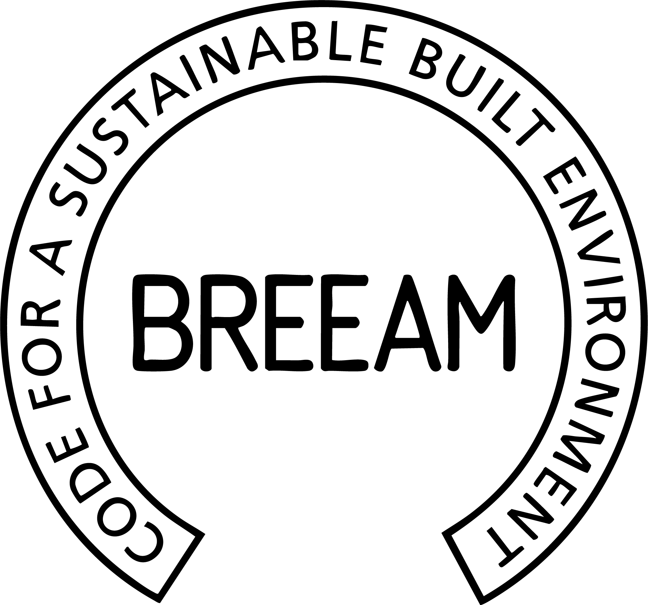 Logo BREEM - Code for a sustainable built environment