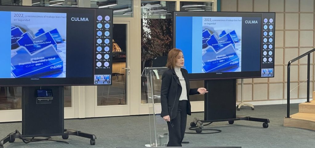 Cristina Gómez, responsable de PRL en Culmia, es la ganadora de la segunda edición de los premios Pecha Kucha
